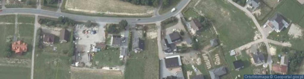 Zdjęcie satelitarne Myślenicka ul.