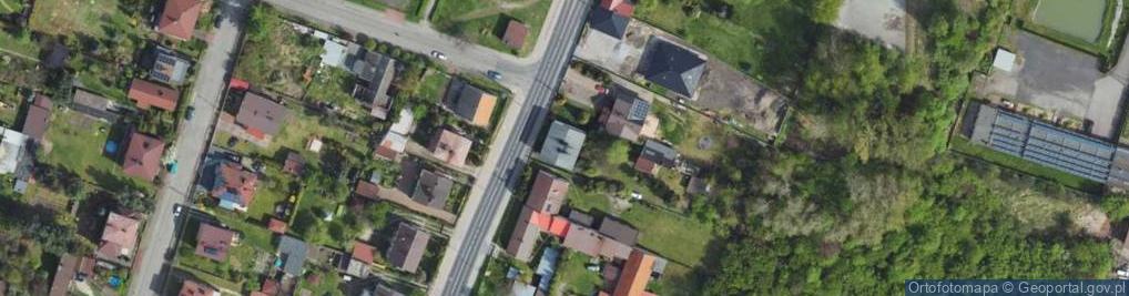 Zdjęcie satelitarne Myszkowska ul.