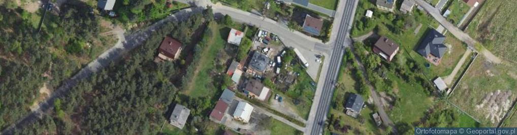 Zdjęcie satelitarne Myszkowska ul.