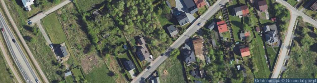 Zdjęcie satelitarne Myśliwska ul.