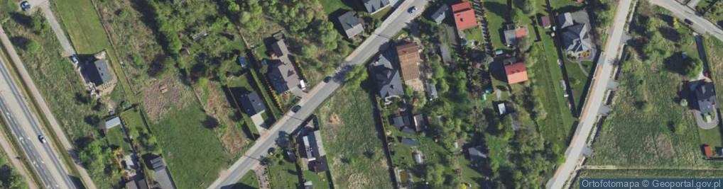 Zdjęcie satelitarne Myśliwska ul.