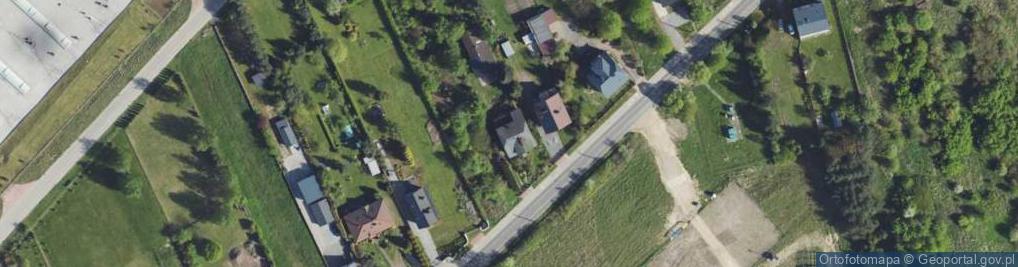 Zdjęcie satelitarne Myśliwska ul.