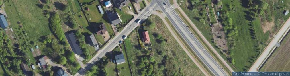 Zdjęcie satelitarne Myśliwska ul.