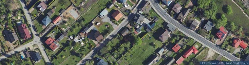 Zdjęcie satelitarne Myśliwska ul.