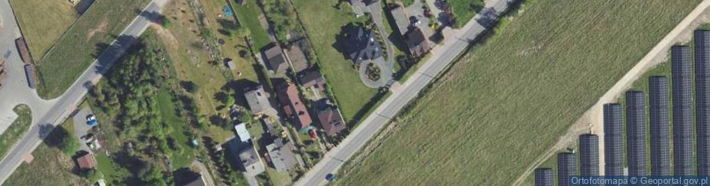 Zdjęcie satelitarne Myśliwska ul.