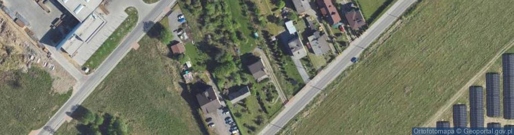 Zdjęcie satelitarne Myśliwska ul.