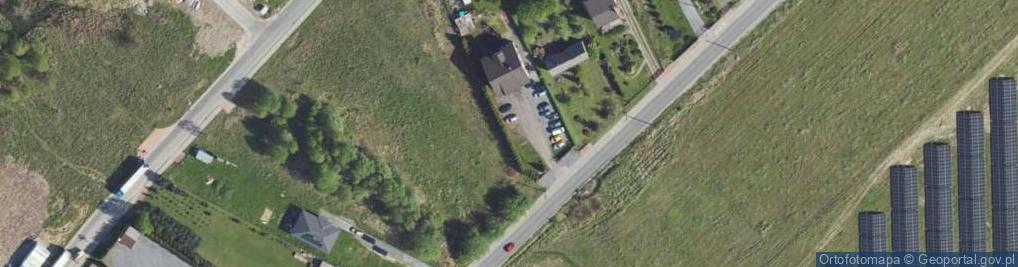 Zdjęcie satelitarne Myśliwska ul.