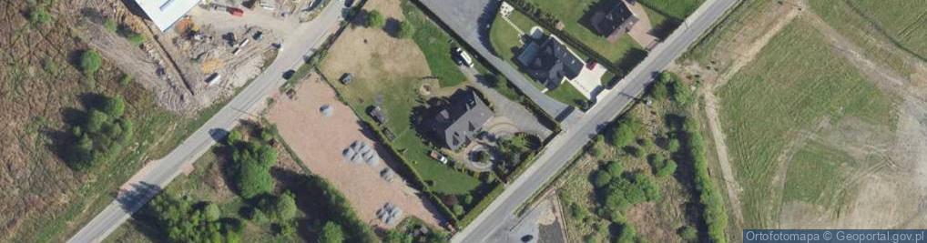 Zdjęcie satelitarne Myśliwska ul.