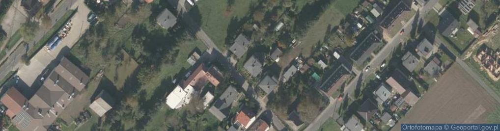 Zdjęcie satelitarne Myśliwca ul.
