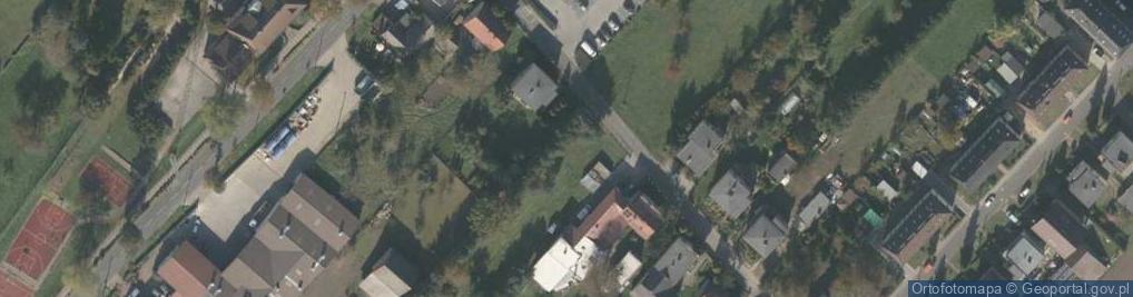 Zdjęcie satelitarne Myśliwca ul.