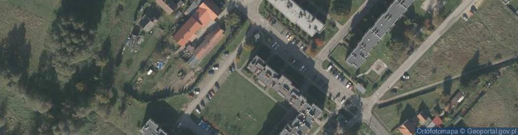 Zdjęcie satelitarne Myśliwca ul.