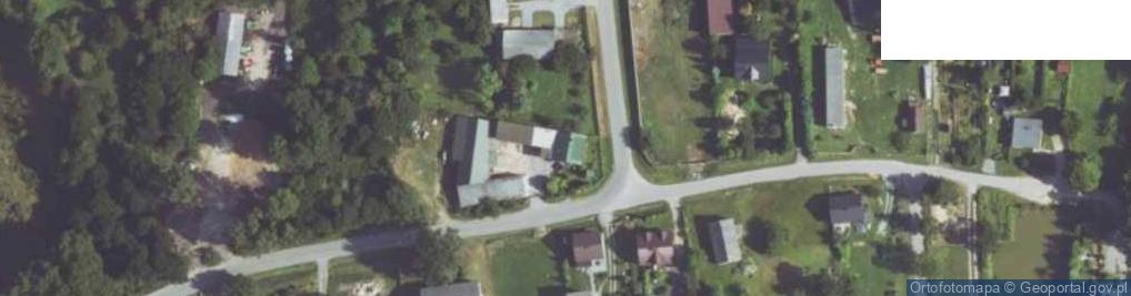 Zdjęcie satelitarne Mzurów ul.