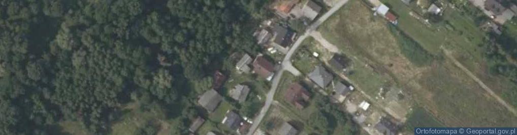 Zdjęcie satelitarne Na Wzgórzach ul.