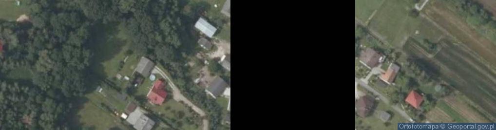 Zdjęcie satelitarne Na Wzgórzach ul.