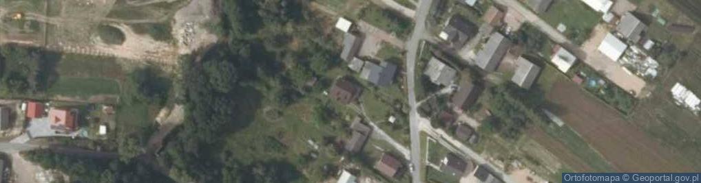 Zdjęcie satelitarne Na Wzgórzach ul.