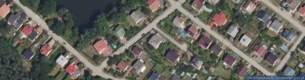 Zdjęcie satelitarne Nad Stawami ul.