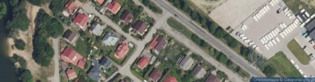 Zdjęcie satelitarne Nad Stawami ul.