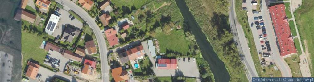 Zdjęcie satelitarne Nad Łyną ul.