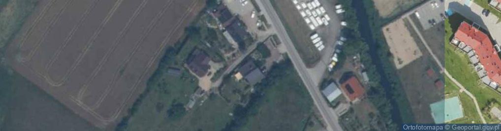 Zdjęcie satelitarne Nad Łyną ul.
