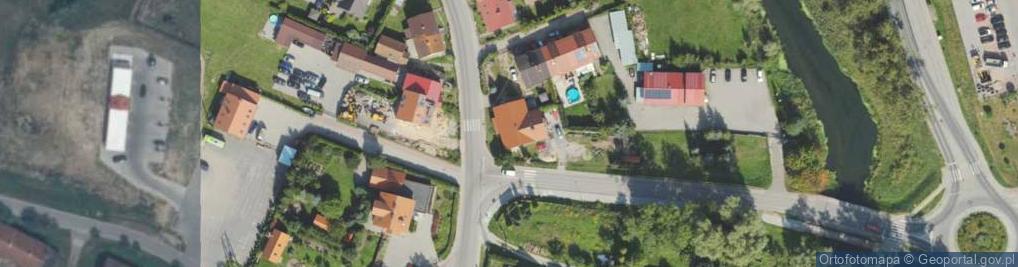 Zdjęcie satelitarne Nad Łyną ul.