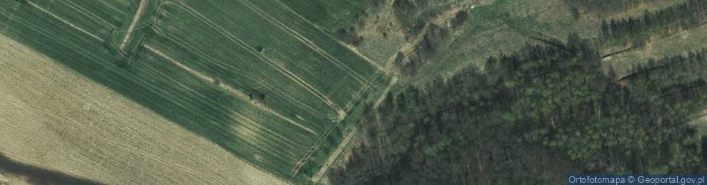 Zdjęcie satelitarne Na Las ul.