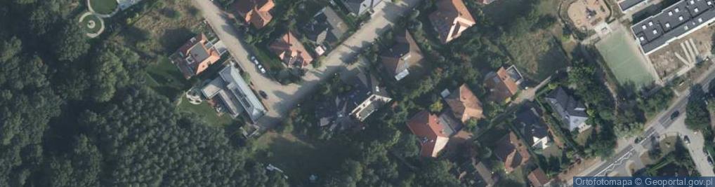 Zdjęcie satelitarne Na Wzgórzu ul.