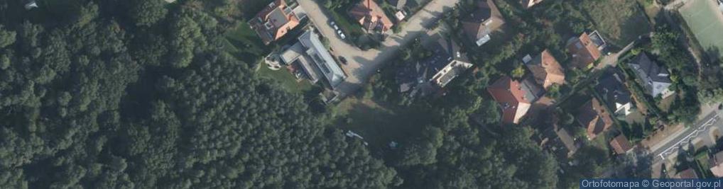 Zdjęcie satelitarne Na Wzgórzu ul.