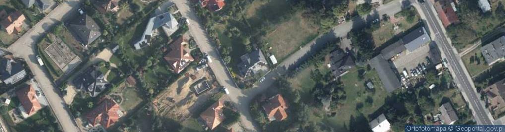 Zdjęcie satelitarne Na Wzgórzu ul.