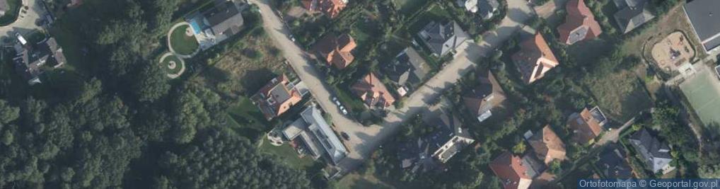 Zdjęcie satelitarne Na Wzgórzu ul.