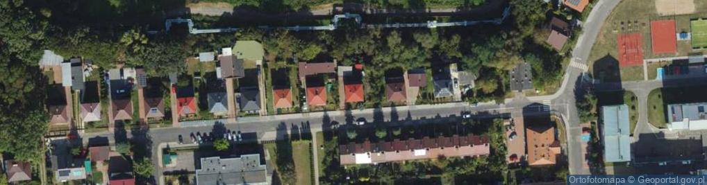 Zdjęcie satelitarne Na Skarpie ul.