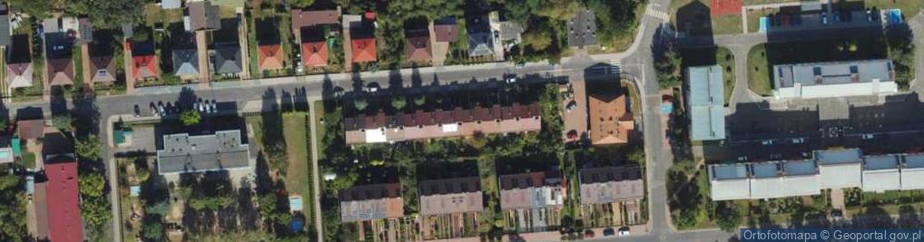 Zdjęcie satelitarne Na Skarpie ul.