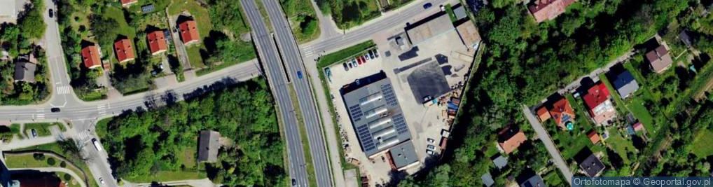 Zdjęcie satelitarne Nad Potokiem ul.