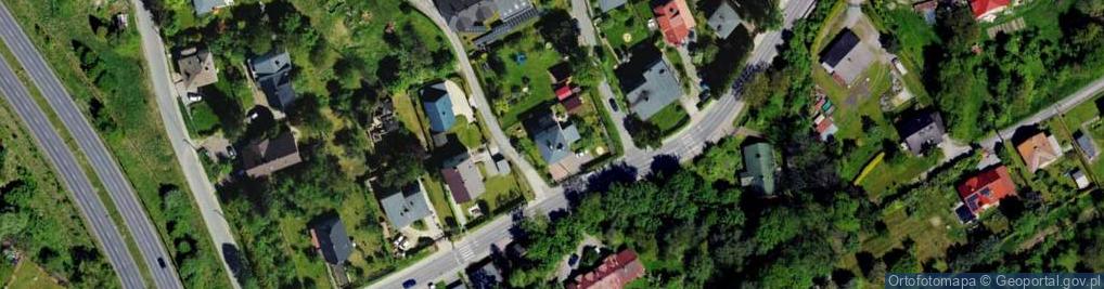 Zdjęcie satelitarne Nad Potokiem ul.