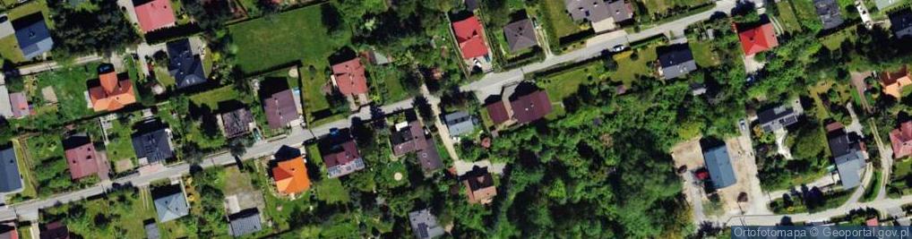 Zdjęcie satelitarne Narciarska ul.