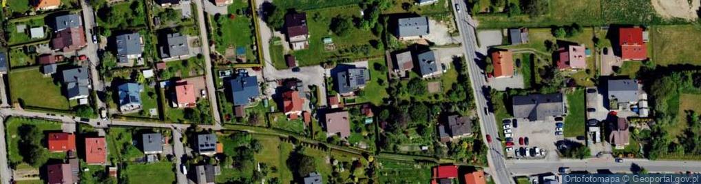 Zdjęcie satelitarne Na Stawach ul.