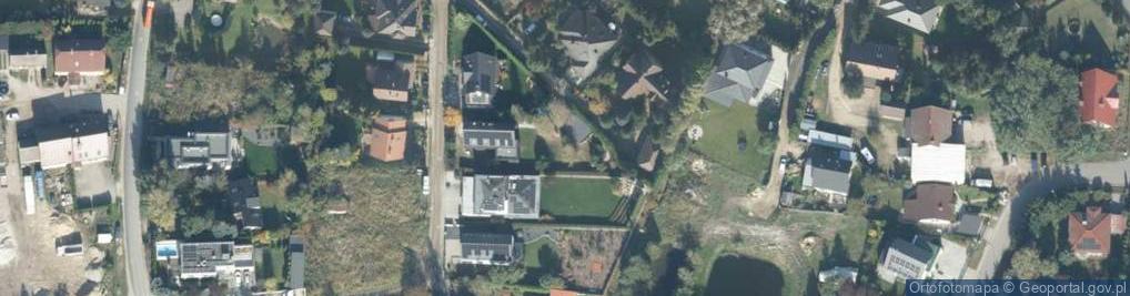 Zdjęcie satelitarne Na Uboczu ul.