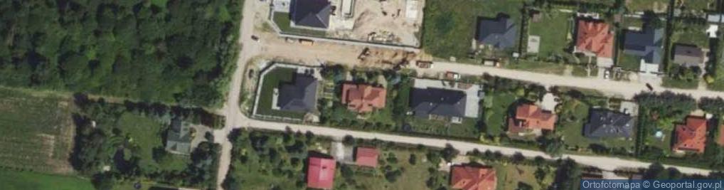 Zdjęcie satelitarne Na Wzgórzu ul.