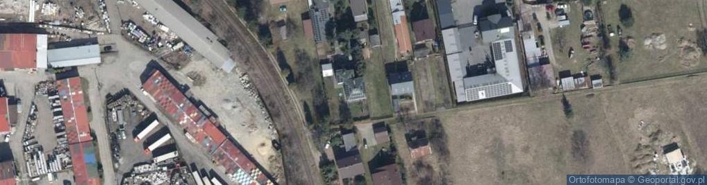 Zdjęcie satelitarne Na Górkach ul.