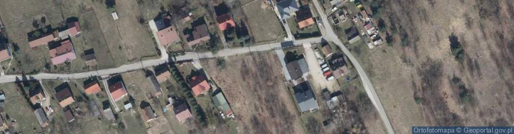 Zdjęcie satelitarne Na Górkach ul.