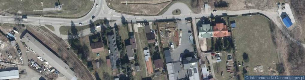 Zdjęcie satelitarne Na Górkach ul.