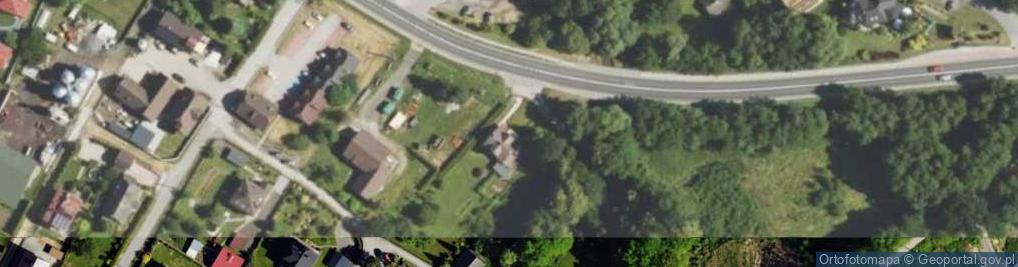 Zdjęcie satelitarne Nad Brzegiem ul.