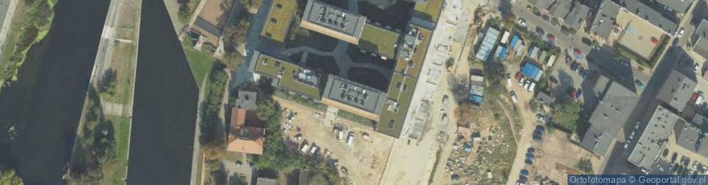 Zdjęcie satelitarne Nad Portem ul.
