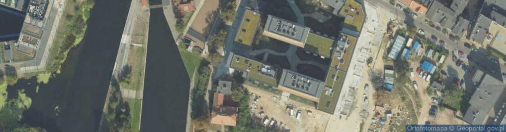 Zdjęcie satelitarne Nad Portem ul.