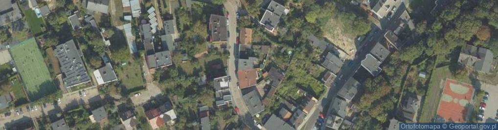 Zdjęcie satelitarne Na Wzgórze Henryka Dąbrowskiego ul.
