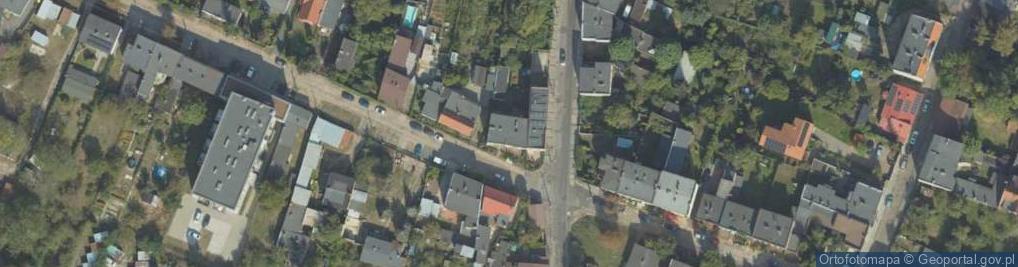 Zdjęcie satelitarne Na Wzgórzu ul.