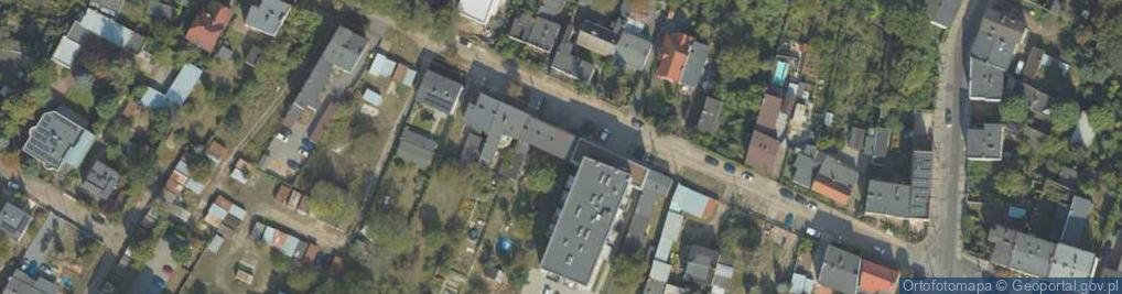 Zdjęcie satelitarne Na Wzgórzu ul.