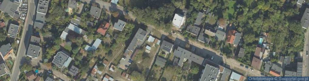 Zdjęcie satelitarne Na Wzgórzu ul.