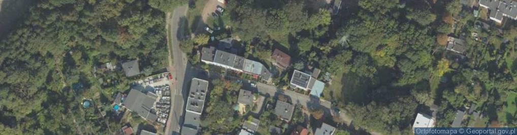 Zdjęcie satelitarne Na Wzgórzu ul.