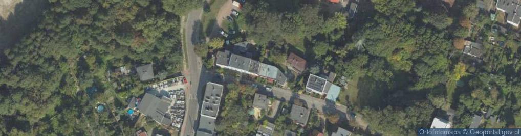 Zdjęcie satelitarne Na Wzgórzu ul.