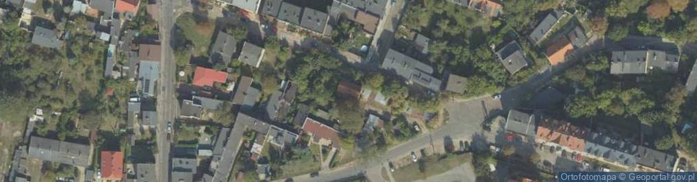 Zdjęcie satelitarne Na Wzgórzu ul.